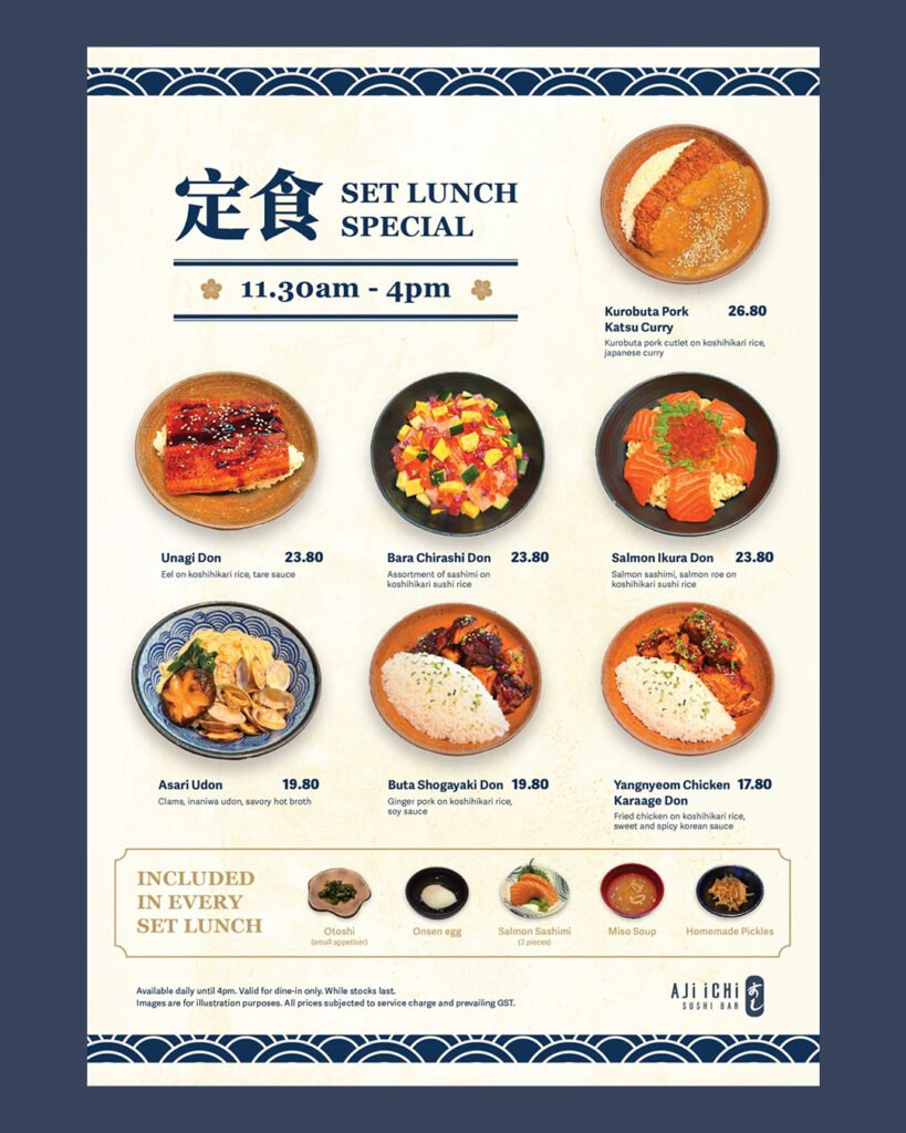 AJi iCHi Set Lunch - 02 AJi iCHi Set Lunch